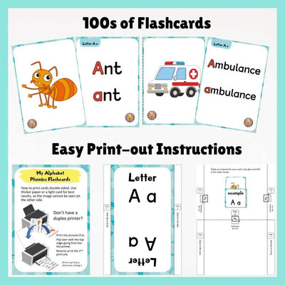 Stage 1, Printed, Phonics Programme, My Alphabet