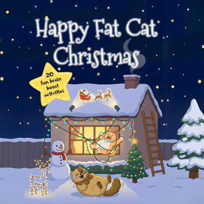 Happy Fat Cat Christmas | Fun Christmas Activity Book