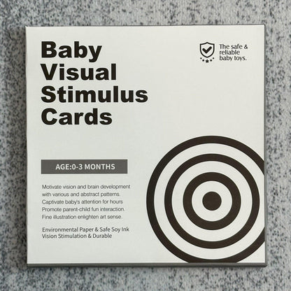 Boost healthy Brain development of your baby with High Contrast Sensory cards