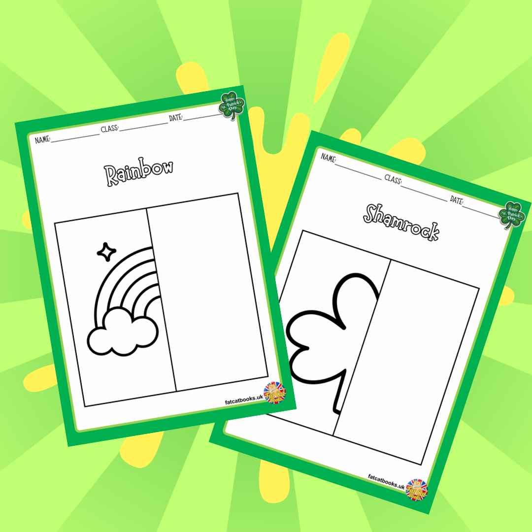 St. Patrick's Day Games and Puzzles, Vocabulary words for Kindergarten and Primary (20 Pages)