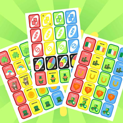 St Patrick's Day All in one Activity Book- Reading, Math & Colouring Worksheets(Ages 4-8)