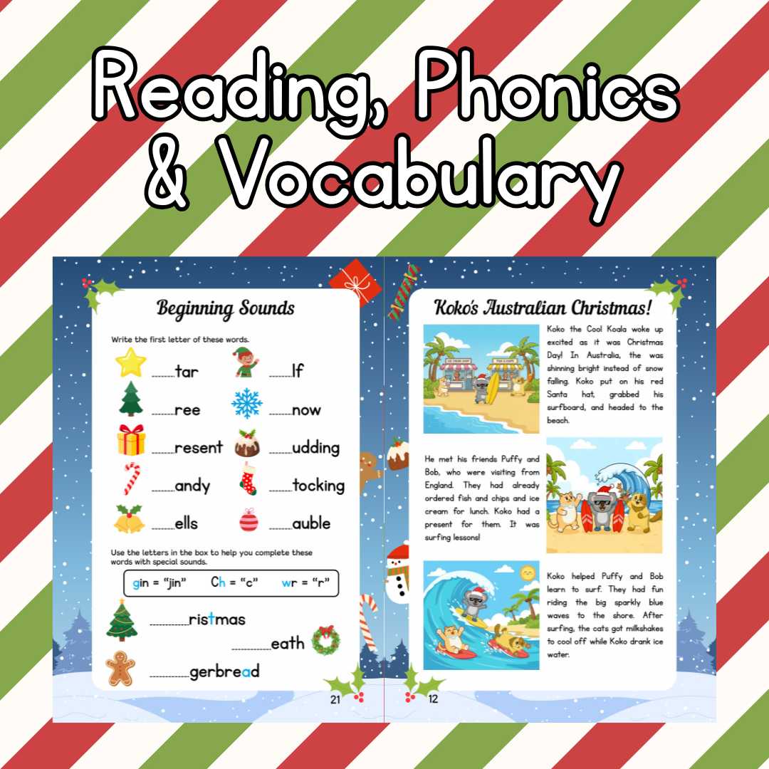 Happy Fat Cat Christmas | Fun Christmas Activity Book