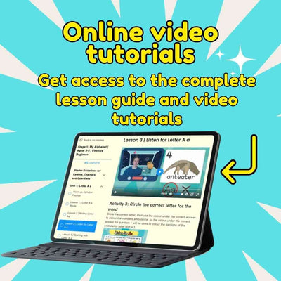 Stage 1: My Alphabet - Learn Letter Sounds Programme (Ages 3-7)