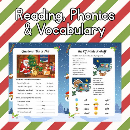 Happy Fat Cat Christmas | Fun Christmas Activity Book