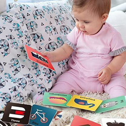 Boost healthy Brain development of your baby with High Contrast Sensory cards