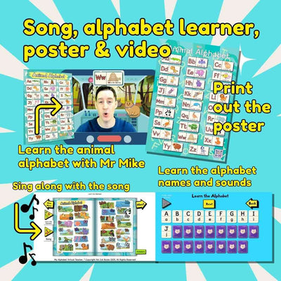 Stage 1: My Alphabet - Learn Letter Sounds Programme (Ages 3-7)