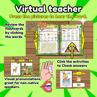 Stage 2: My First Blends - Learn to read Programme (ages 3+)