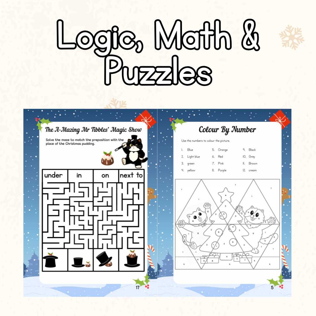 Happy Fat Cat Christmas | Fun Christmas Activity Book