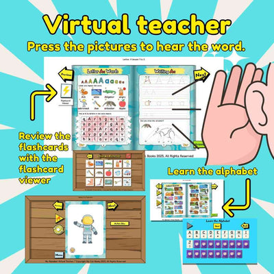 Stage 1: My Alphabet - Learn Letter Sounds Programme (Ages 3-7)