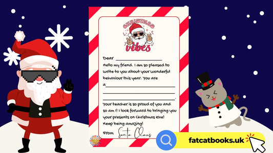 Santa Letter Templates, Letter from Santa Claus to Child, Christmas