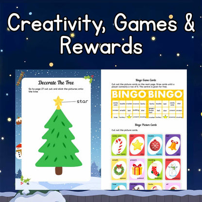 Happy Fat Cat Christmas | Fun Christmas Activity Book