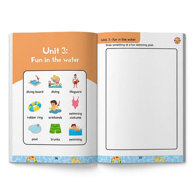 Fat Cat Summer Vacation Level 1 Book 1