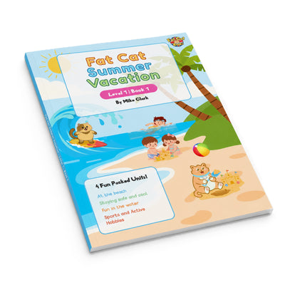Fat Cat Summer Vacation Level 1 Book 1
