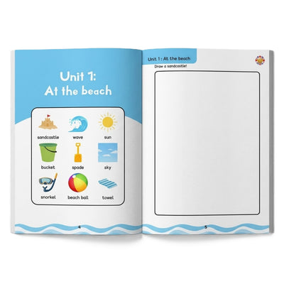 Fat Cat Summer Vacation Level 1 Book 1