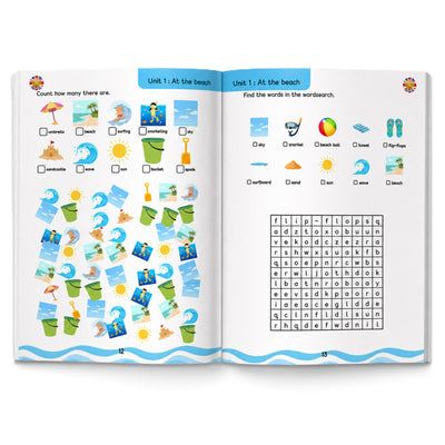 Fat Cat Summer Vacation Level 1 Book 1