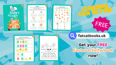 Free Easter Activity Book - Reading, Writing & Colouring Worksheets (Ages 3-8)