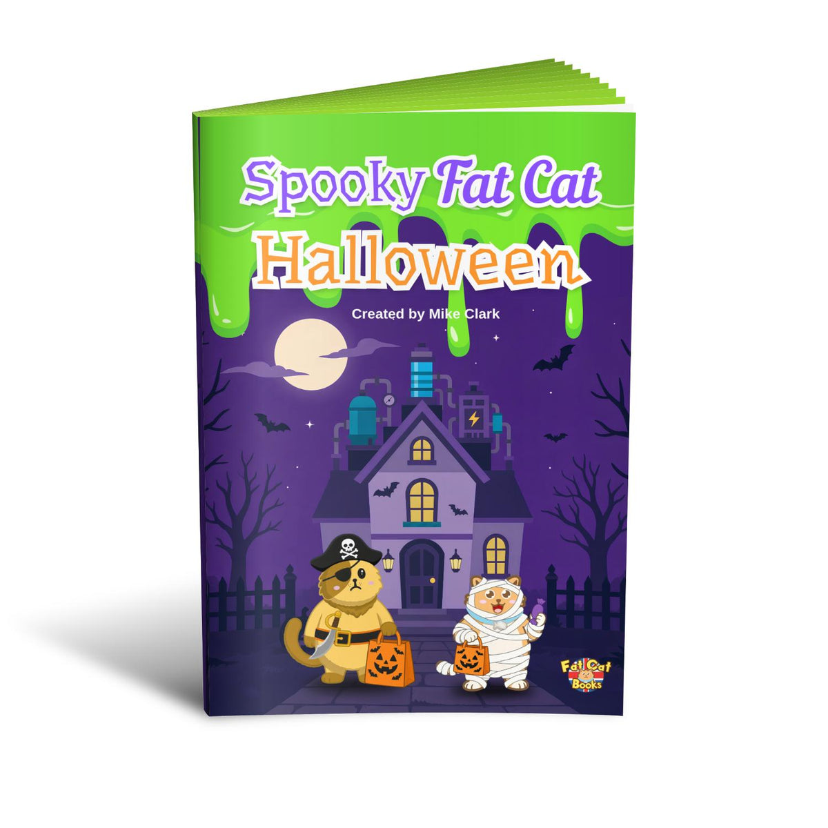 Spooky Fat Cat Halloween