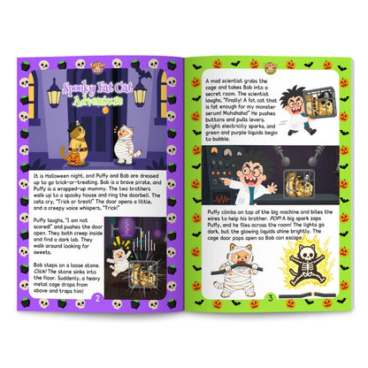 Spooky Fat Cat Halloween
