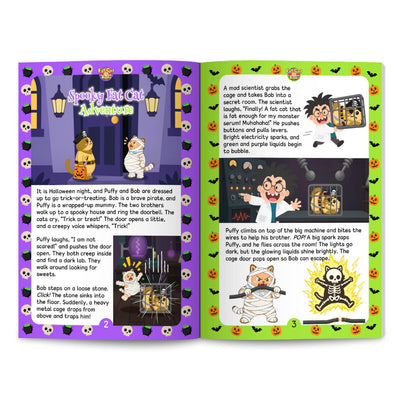 Spooky Fat Cat Halloween