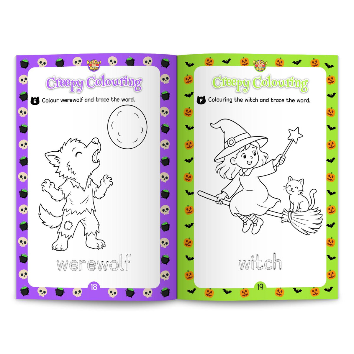 Spooky Fat Cat Halloween