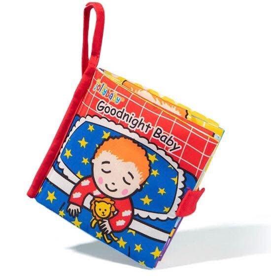 Jollybaby 早教布書 Baby Educational Tactile Cloth Book