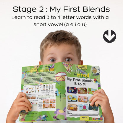 Fat Cat Phonics: Beginner Programme (Stage 1 + 2)