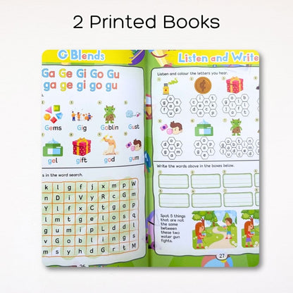 Fat Cat Phonics: Beginner Programme (Stage 1 + 2)