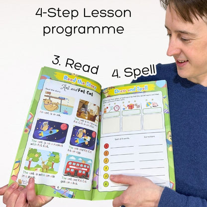 Fat Cat Phonics: Beginner Programme (Stage 1 + 2)