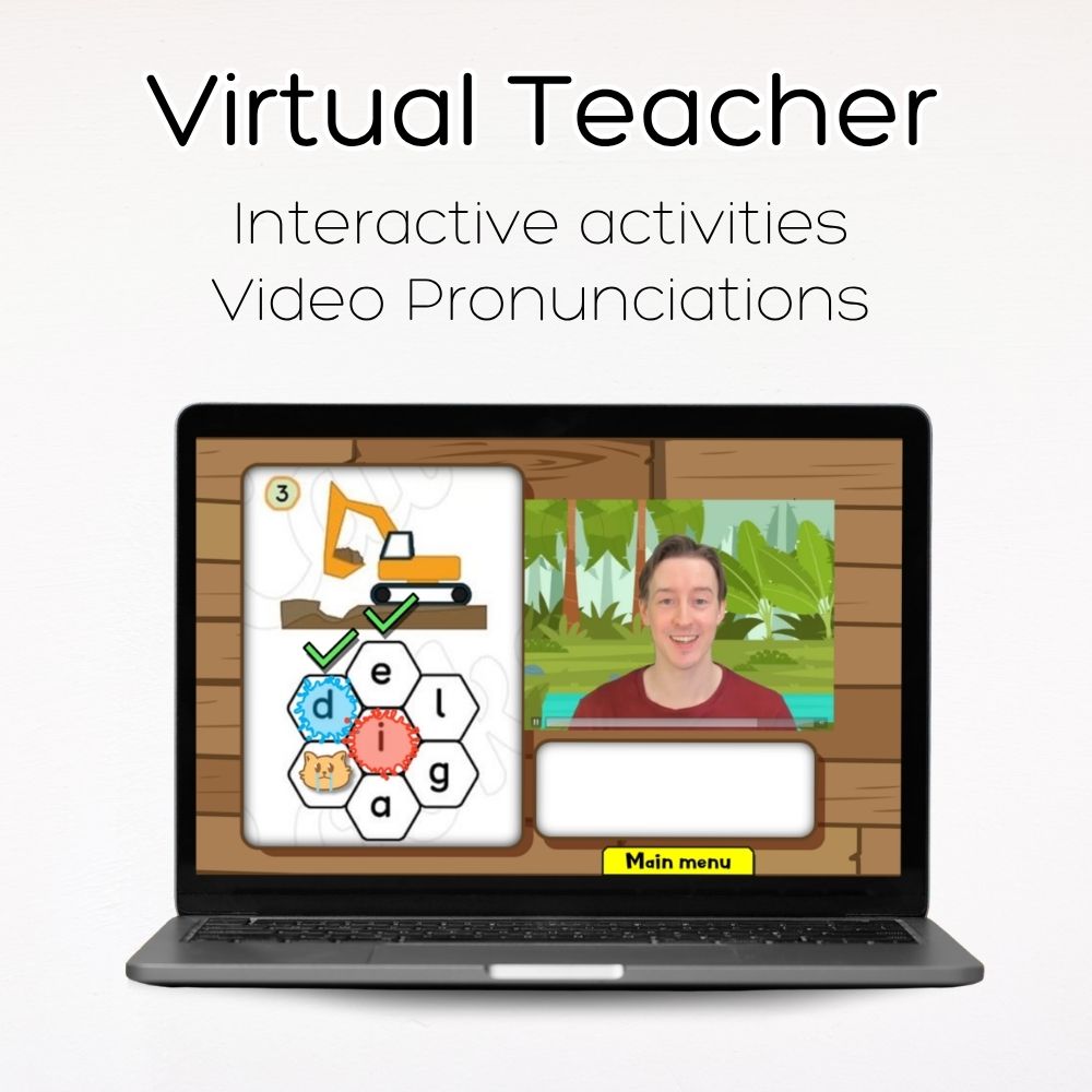 Fat Cat Phonics: Beginner Programme (Stage 1 + 2)