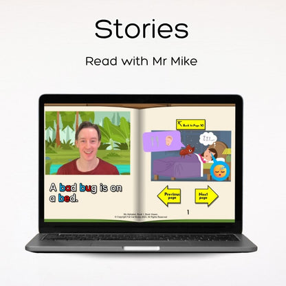 Fat Cat Phonics: Beginner Programme (Stage 1 + 2)