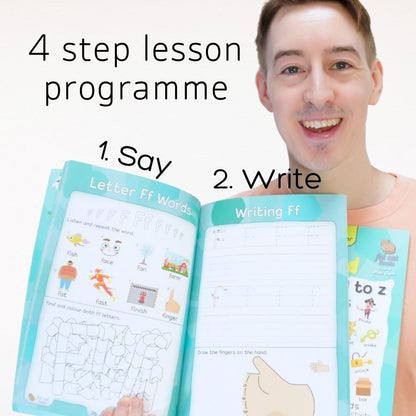 Fat Cat Phonics: Beginner Programme (Stage 1 + 2)