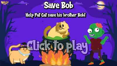 Learn Feelings & Emotions, Halloween Vocabulary| Learning Game for Kids, Editable Halloween Themed Power Point Game - Fat Cat Books