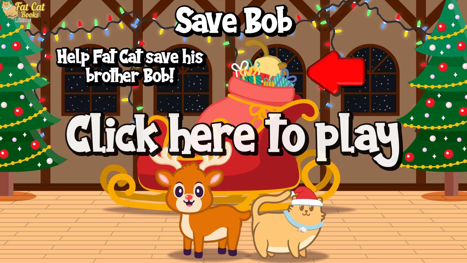 Learn vocabulary, spelling, grammar with Bob | Christmas Themed PPT Game, Editable - Fat Cat Books