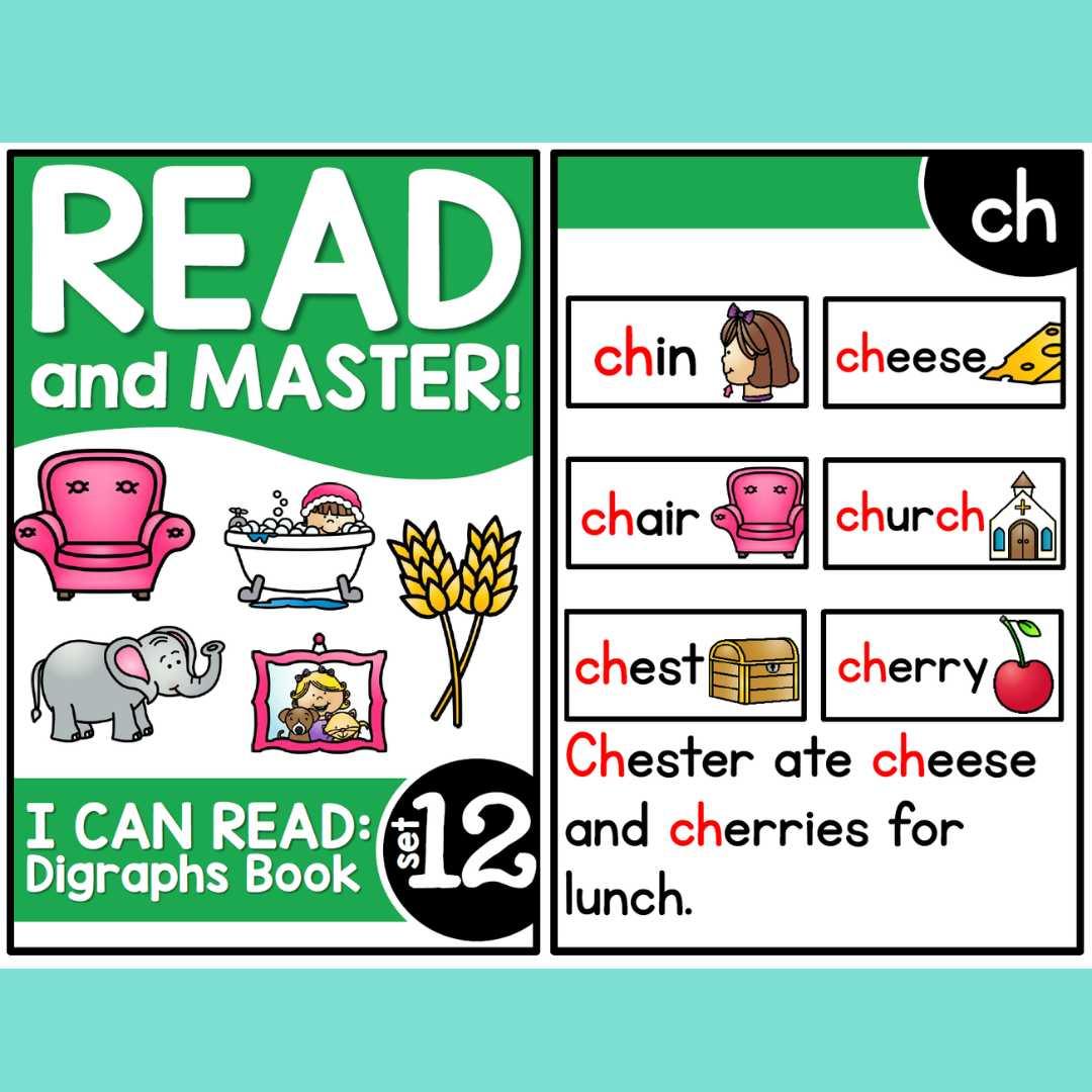 Read and master phonics flashcards printables (15 sets) - Fat Cat Books