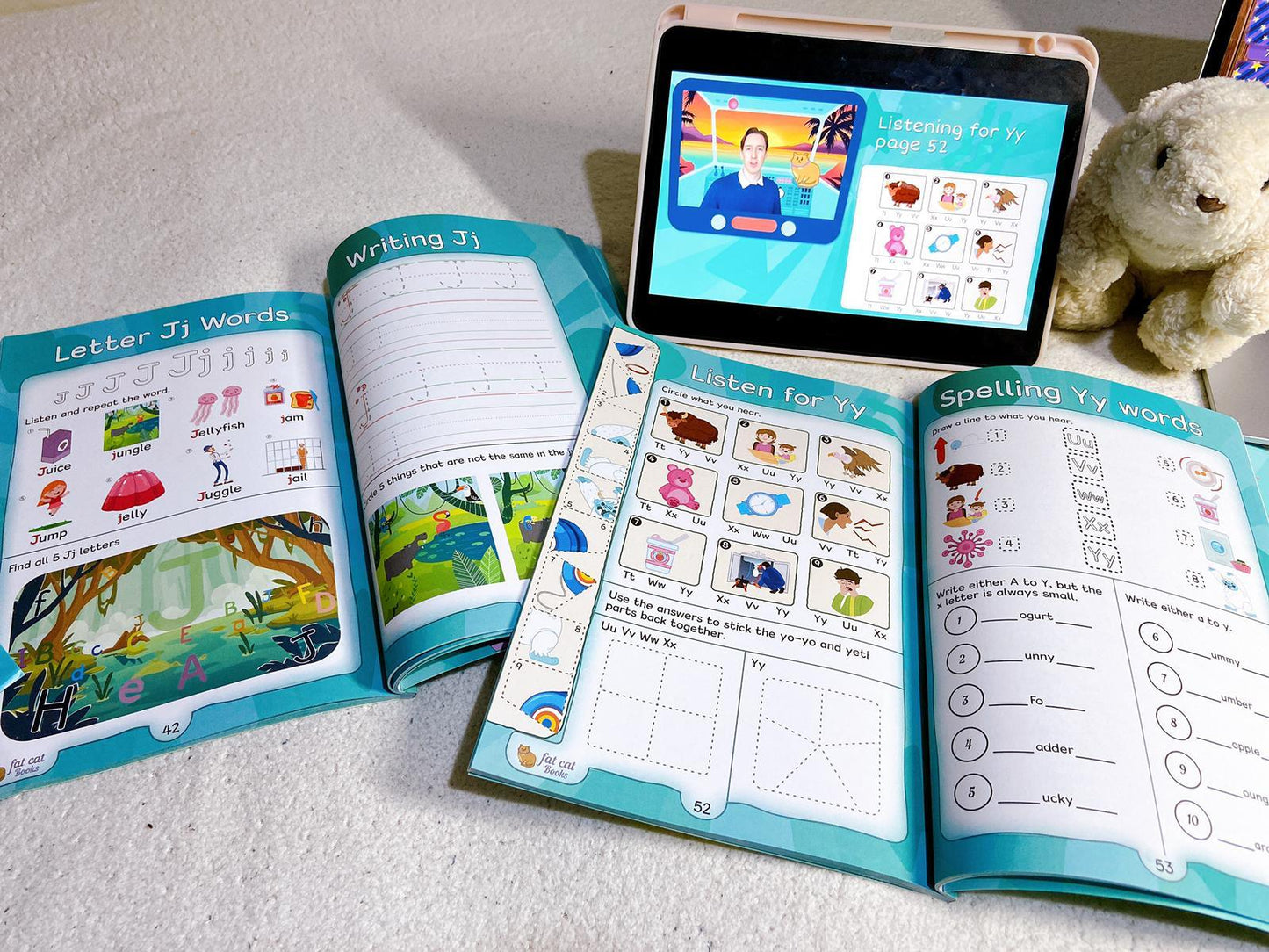 Stage 1, Printed, Phonics Programme, My Alphabet - Fat Cat Books