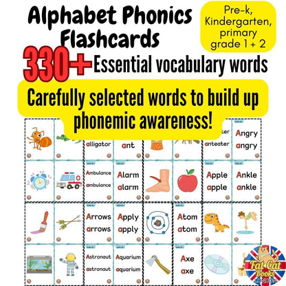 Stage 1, Printed, Phonics Programme, My Alphabet - Fat Cat Books