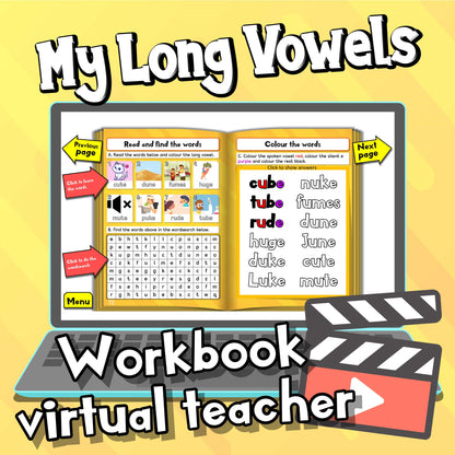 Stage 3, Download Only, Phonics, My Long Vowels Programme - Fat Cat Books